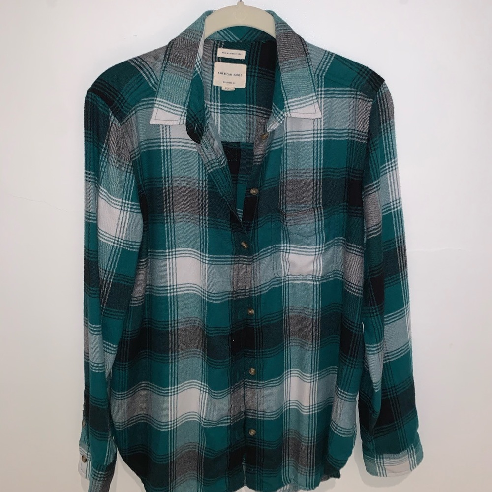 American Eagle - Plaid Flannel